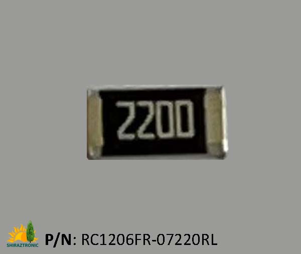 YAGEO-RC1206FR-07220RL