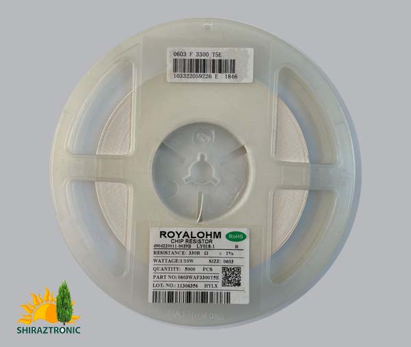 009-ROYALOHM 0603WAF3300T5E ShirazTronic