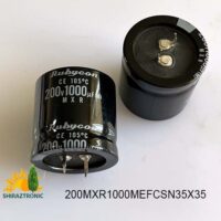 200MXR1000MEFCSN35X35-1000µF-200V-Rubycon