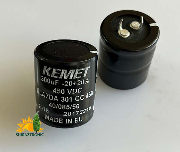 ALA7DA301CC450-30x35mm-300µF-450V-Kemet