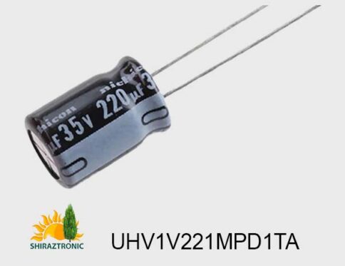 UHV1V221MPD1TA-8×11.5mm-220µF-35V-Nichicon