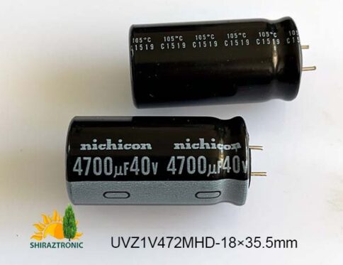 UVZ1V472MHD-18×35.5mm-4700µF-40V-Nichicon